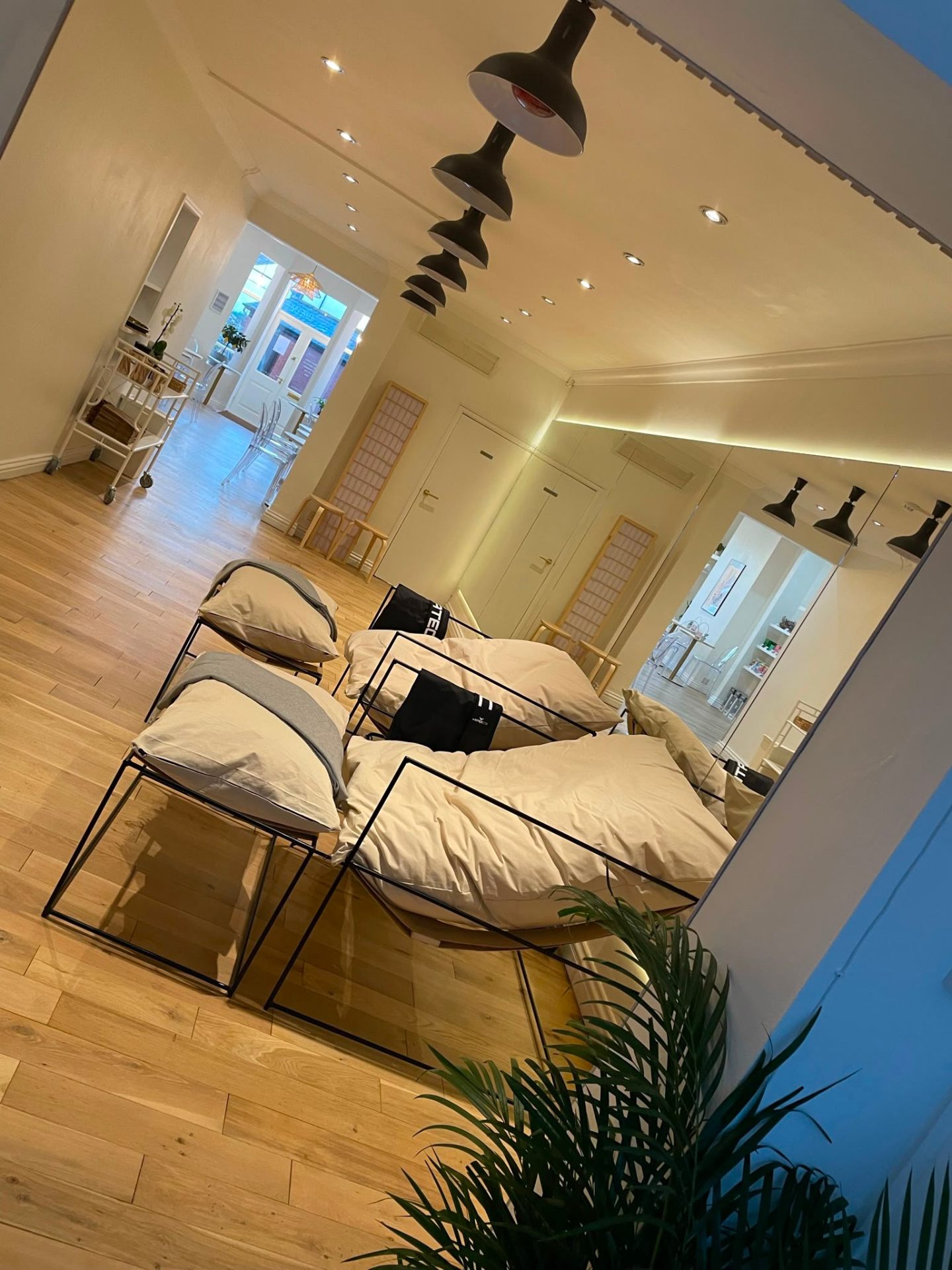 Finished lounge fit-out inside a home extension by MG Timber